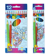 Creioane color CARIOCA 6, 12 culori
